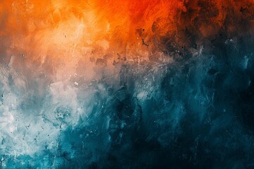 Color gradient background grainy orange blue black white noise texture abstract backdrop banner...