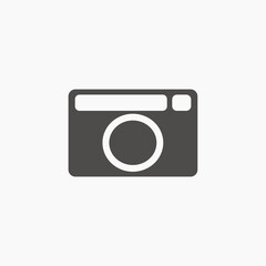 Photo, camera, photography, image, picture icon vector symbol isolated