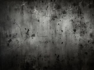 Black dust and scratches design. Aged photo editor layer grunge abstract background. Copy space - obrazy, fototapety, plakaty