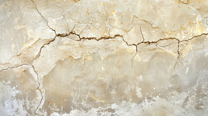 Cracked Cement Wall Background