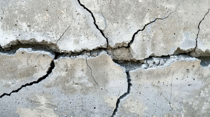 Obraz premium Cracked Cement Wall Background