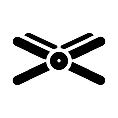 Obraz premium quran glyph icon