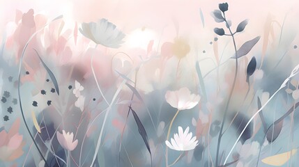 light soft pink floral abstract background flower wallpaper