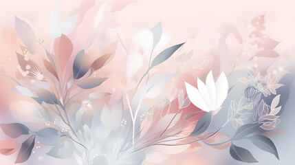 Fototapeta na wymiar light soft pink floral abstract background flower wallpaper
