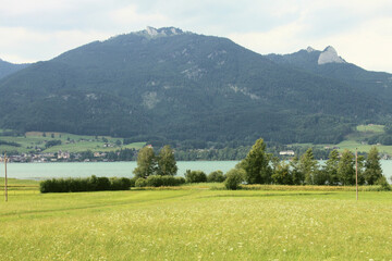 A view of the Austrian Countryside near St Gilgen