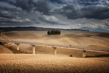 Beautiful Landscapes of Tuscany/ Italy - obrazy, fototapety, plakaty