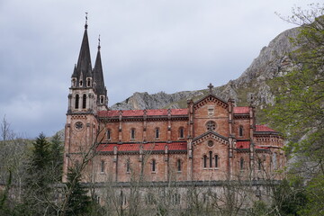 Fototapeta na wymiar Covadonga, Asturias, España