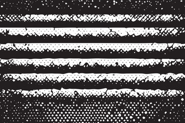Abstract Monochrome Texture: Grunge Black  White Pattern of Dust, Chips, and Ink Spots on White Background