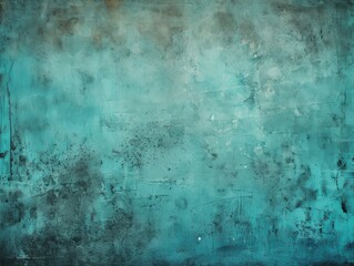 Cyan dust and scratches design. Aged photo editor layer grunge abstract background