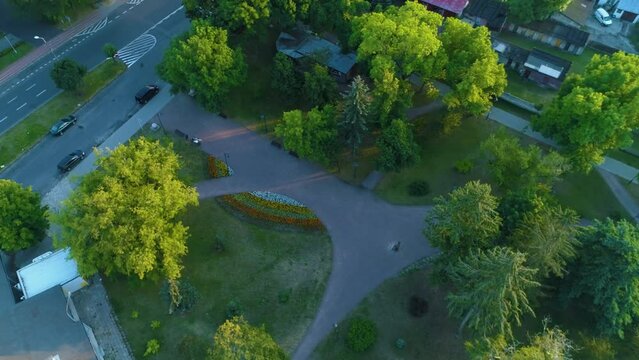 Plac Wojska Polskiego Biala Podlaska Aerial View Poland