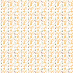 Vector rose flower pattern design flat vector pattern design, use mog design, bord design and t shirt design 