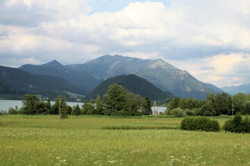 A view of the Austrian Countryside near St Gilgen