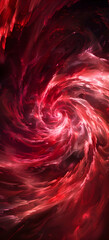 Crimson red swirl motion cloud cosmic fusion sci fi galaxy hd phone wallpaper - obrazy, fototapety, plakaty