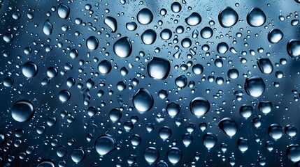 Water Drops Background Design: Serene Aquatic Elegance, Hand Edited Generative AI