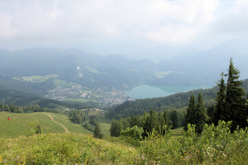 A view of the Austrian Countryside near St Gilgen