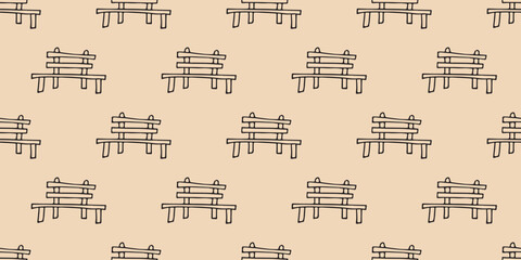 the pattern. seamless pattern. drawing. doodle. camping. trip. textiles. background. black lines. fire. nature. food. barbecue. fishing. a beautiful pattern. seamless.