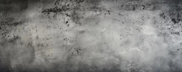 Fotobehang Gray dust and scratches design. Aged photo editor layer grunge abstract background © GalleryGlider