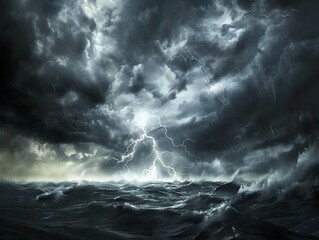 Tempestuous Digital Activism in the Stormy Seas of Privacy and Freedom - obrazy, fototapety, plakaty