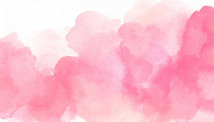 Fototapeta premium Abstract pink watercolor background for your design, watercolor background concept