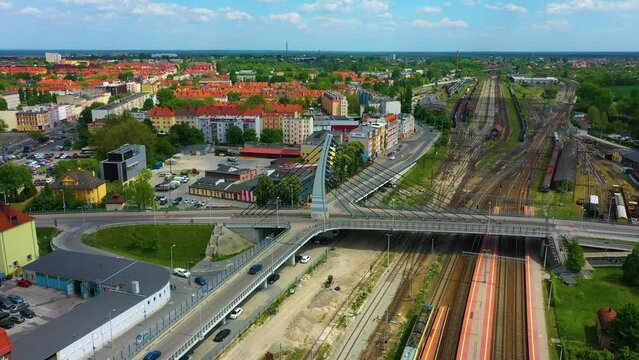 Viaduct Of The Cursed Soldiers Opole Wiadukt Aerial View Poland