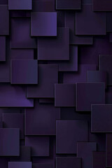 Abstract dark color theme with square matte element for background