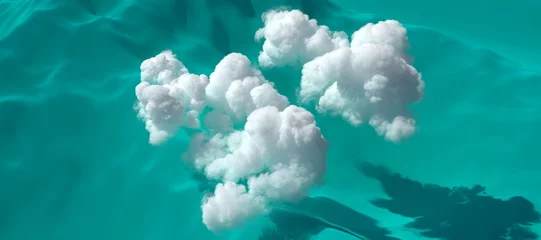 Fotobehang 海にかかる雲 ©  marine kitagawa