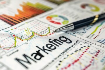 Fototapeta premium Mastering the Art of Online Advertising: Strategic Use of Tracking Systems and Cookie Policies for Market Dominance