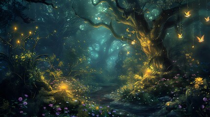 Enchanted Forest: Timeless Wilderness./n