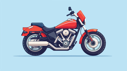 Obraz na płótnie Canvas Motorcycle mirror icon vector illustration symbol d