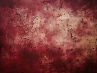 Fototapeta na wymiar Maroon dust and scratches design. Aged photo editor layer grunge abstract background