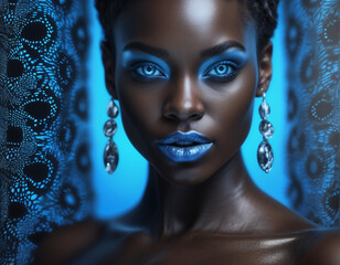 Indigo Essence: A Blue-Eyed African Woman Mystery