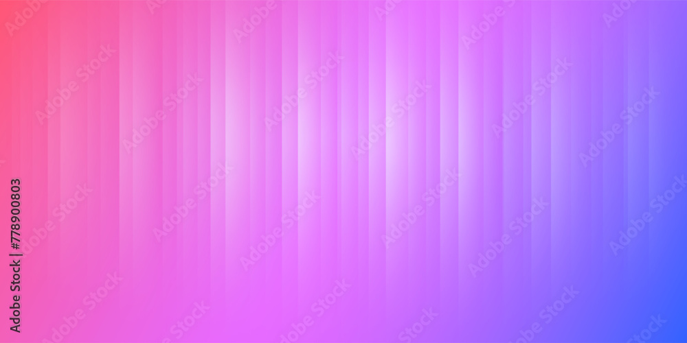 Poster vertical stripes of translucent glowing surface colored in shades of white, blue and purple - geomet
