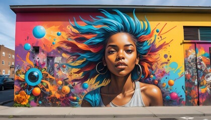 A Vibrant Street Art Mural Celebrating The Energy2