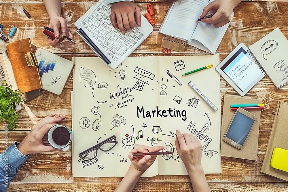 Poster transforming advertising strategies: the integration of crm technology and programmatic buying for o