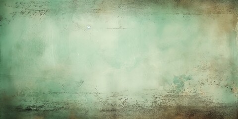 Mint Green dust and scratches design. Aged photo editor layer grunge abstract background - obrazy, fototapety, plakaty
