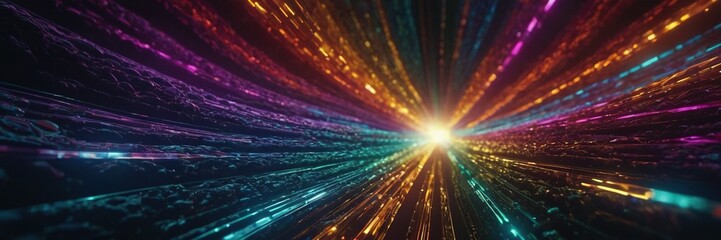 Obraz premium colorful silk textured fabric surface for design purpose.with Generative AI technology