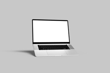 Front View Laptop Mockup for showcasing your design to clients