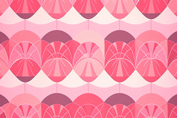 pink pattern made by midjourney