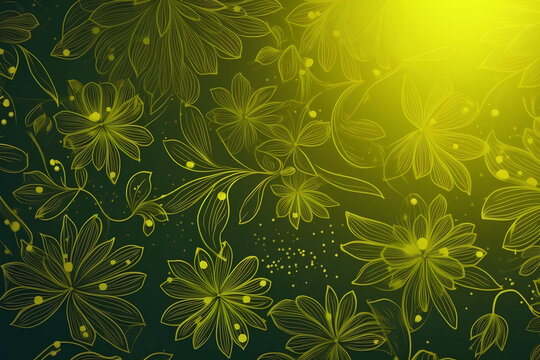 floral background made by midjourney