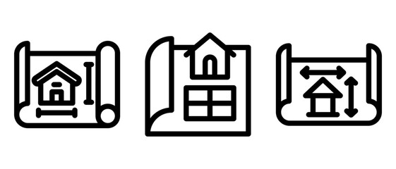 project icon or logo isolated sign symbol vector illustration - high quality black style vector icons