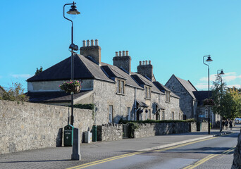 Street of The Clondalkin. Itown in County Dublin, Ireland