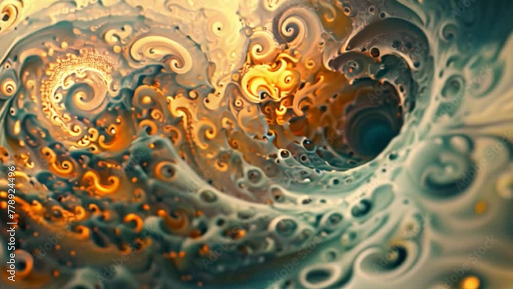Poster swirling abstract background pattern close up