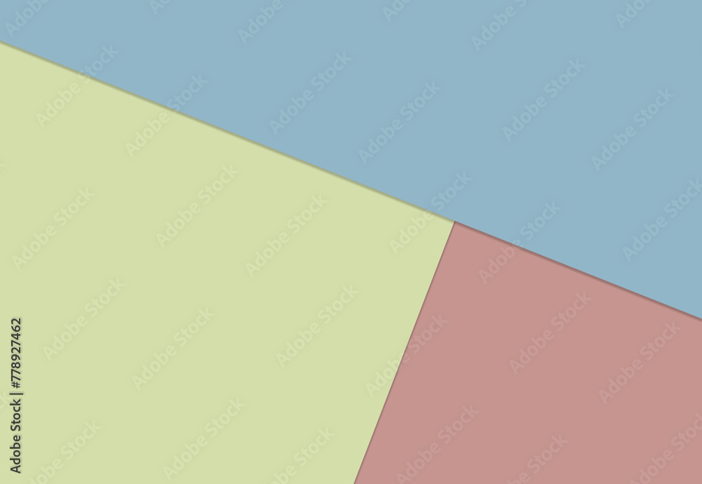 Aufkleber abstract color low - polygons generative art background illustration