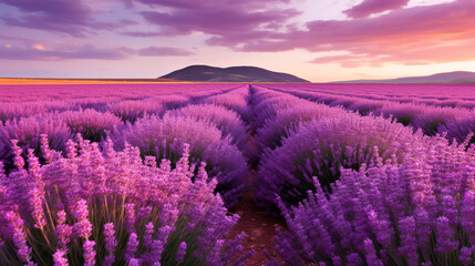 Fototapeta premium lavender field region.