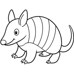 illustration of a squirrel vector art silhouette 