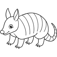 illustration of a squirrel vector art silhouette 