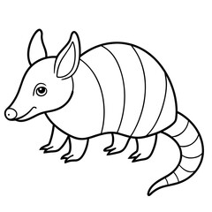 illustration of a squirrel vector art silhouette 