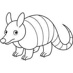 illustration of a squirrel vector art silhouette 