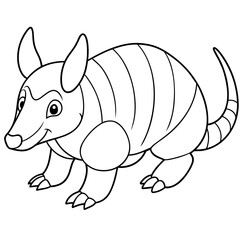 illustration of a squirrel vector art silhouette 