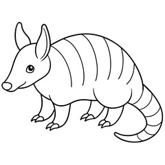 illustration of a squirrel vector art silhouette 